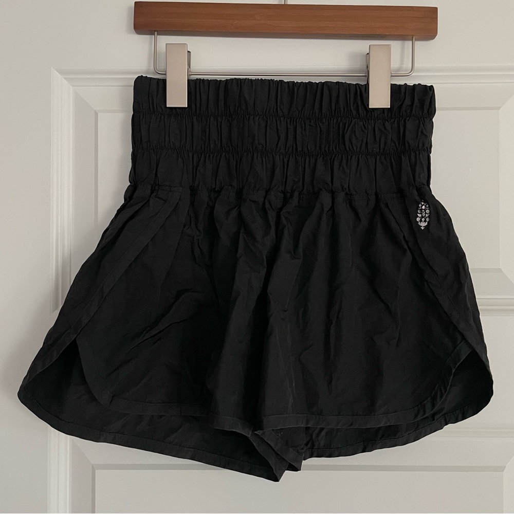Free People the Way Home Short Black Size Small